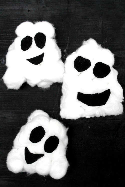 Halloween Ghost Craft for Kids