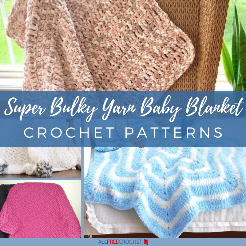 14 Crochet Baby Blanket Free Patterns - Easy Crochet Patterns