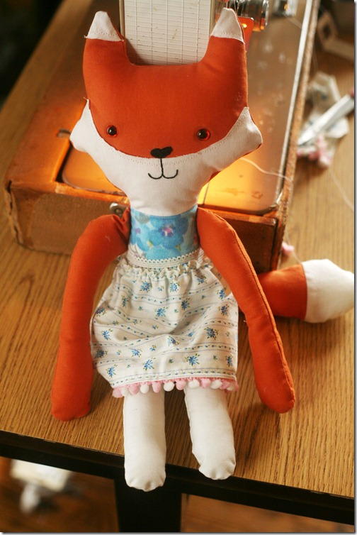 Plush Fox Pattern Plush Fox Pattern