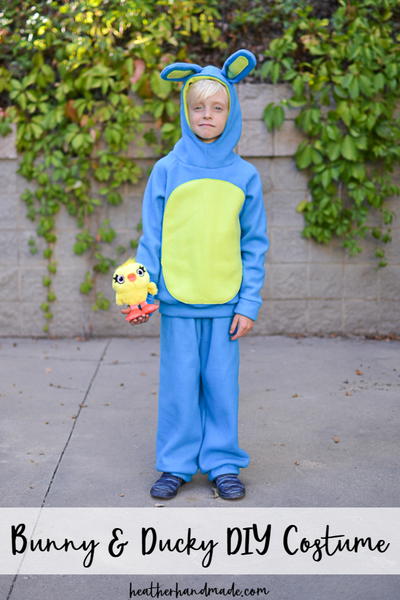 DIY Ducky and Bunny Costume
