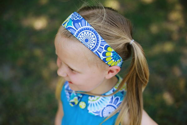 Girl's Headband Sewing Pattern