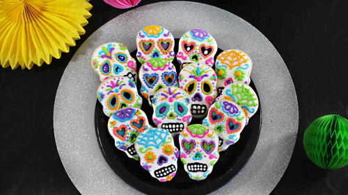 Sugar Skull Sugar Cookies