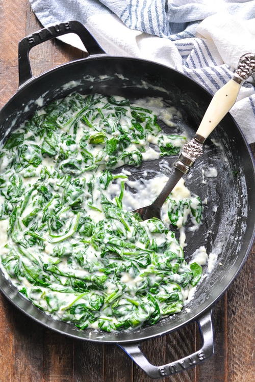 Creamed Spinach | RecipeLion.com