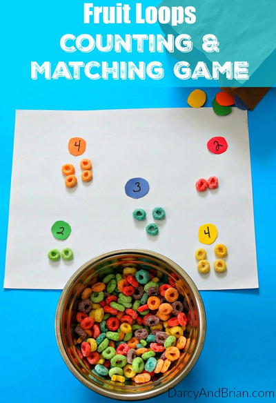 Fruit Loops Counting and Matching Game