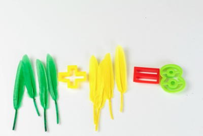 Fun Addition Game: Feather Addition Practice