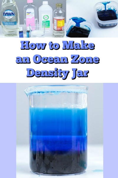 How to Make an Ocean Zone Density Jar
