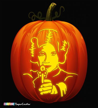 Star Wars Pumpkin Stencils from a Galaxy Far, Far Away