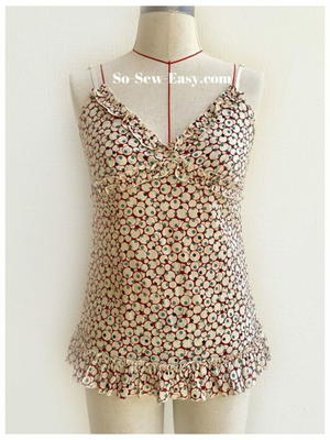 Easy Camisole Top Pattern