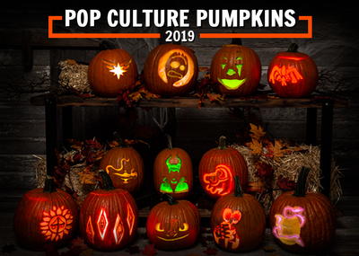 Pop Culture Pumpkin Stencils