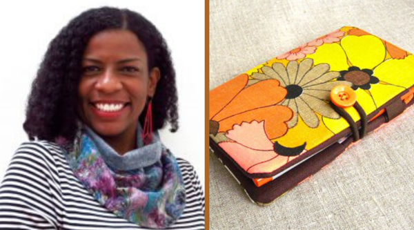 Image shows Valerie on the left and the Mini Pocketbook on the right.