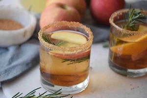 Caramel Apple Pie Mocktail Recipe