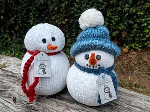 Loom Knit Snowman FaveCrafts com