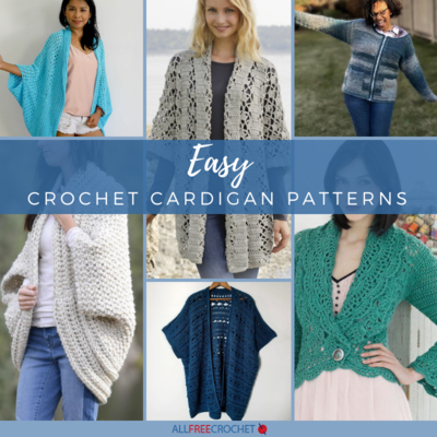 Cardigan Patterns Crochet Easy 60+