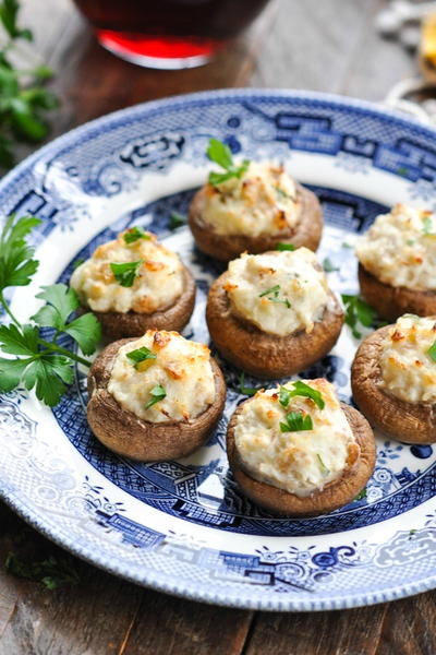 Crab Stuffed Mushrooms