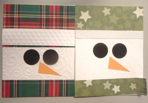 Face of Snow DIY Greeting Cards | FaveCrafts.com