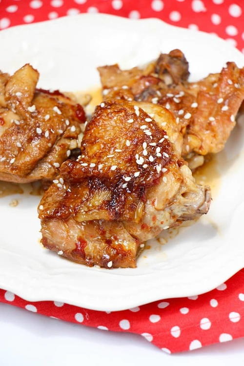 Instant Pot Honey Garlic Chicken Thighs