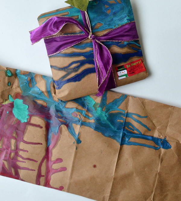 Download Melted Crayon Wrapping Paper | FaveCrafts.com