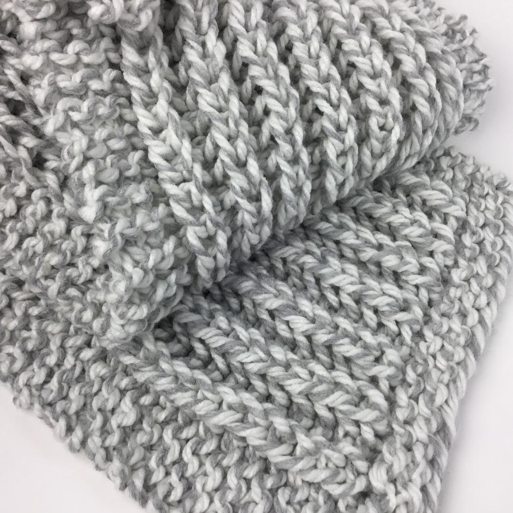 Beginner Fisherman's Rib Scarf | AllFreeKnitting.com