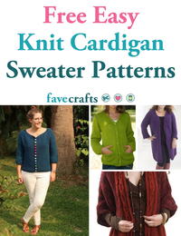 Simple Men's Knit Sweater Pattern | FaveCrafts.com