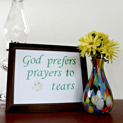 Silhouette Craft Projects: Framed Irish Proverb Tutorial
