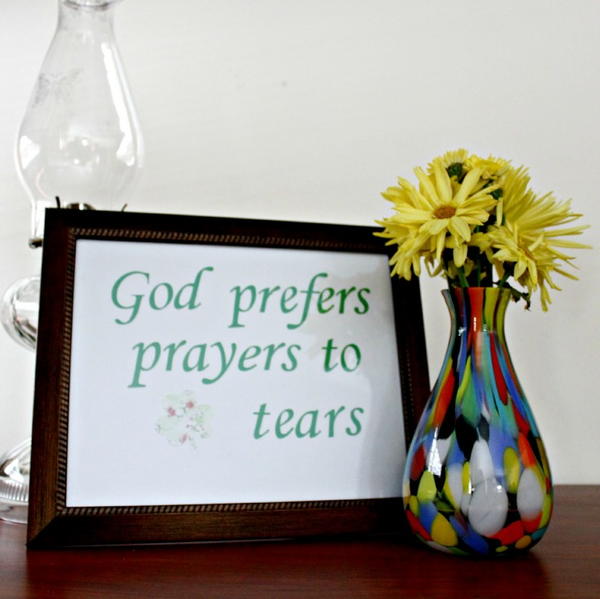 Silhouette Craft Projects: Framed Irish Proverb Tutorial