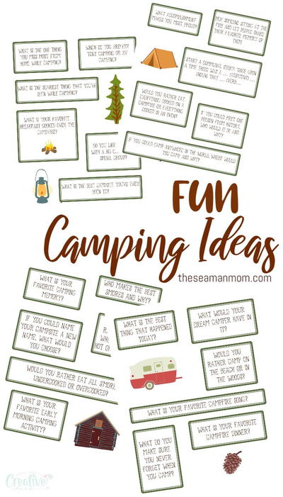 Campfire chat starters printable