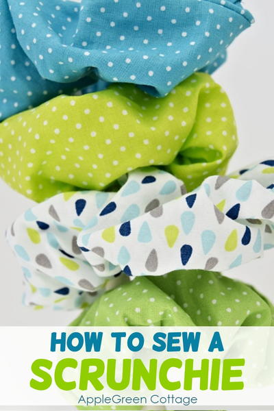How to Make A Scrunchie - The 80ies Are Back!!