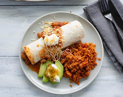 Slow Cooker Chicken Burritos