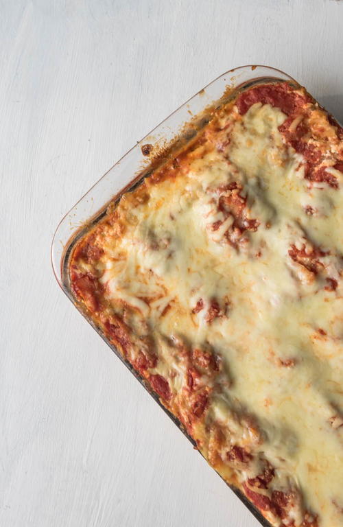 Easy Vegetarian Lasagna | AllFreeCasseroleRecipes.com