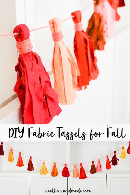 DIY Tassel Garland for Fall | AllFreeSewing.com