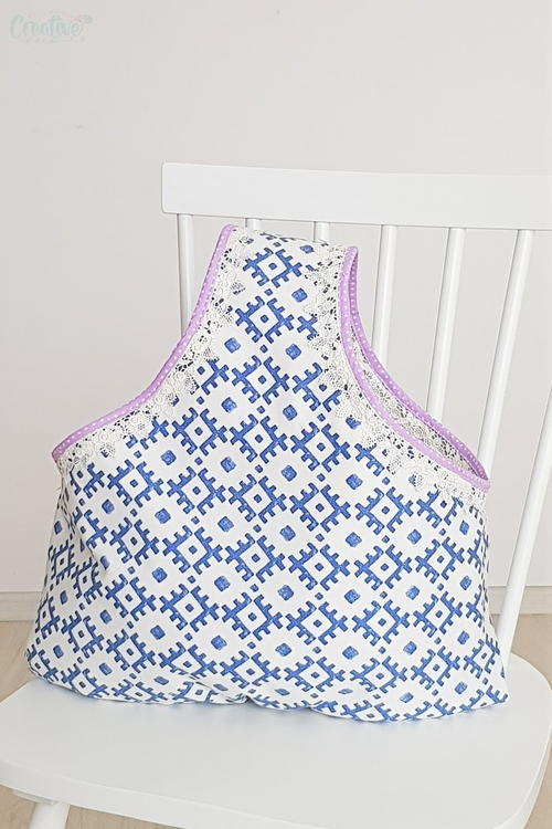 REUSABLE SHOPPING BAG PATTERN | CheapThriftyLiving.com