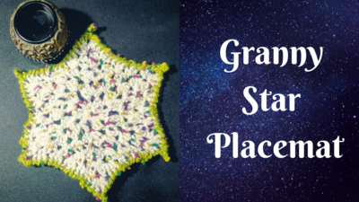 Granny Star Placemat