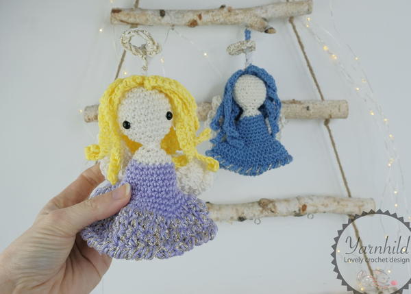 Crochet Angel ornament pattern 