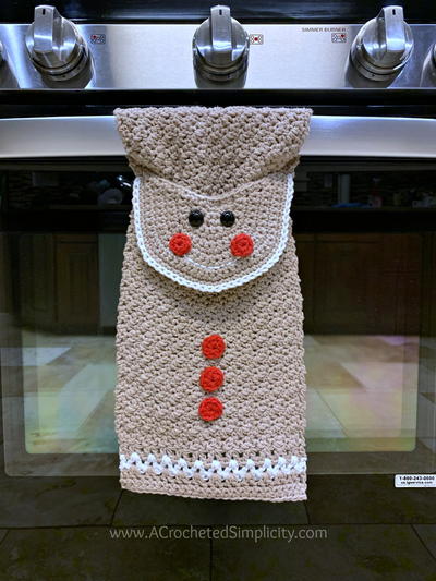 Gingerbread Man Kitchen Towel