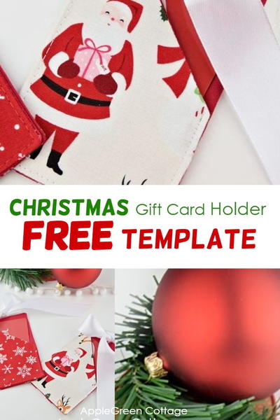 Christmas Gift Card Holder - Free Pattern