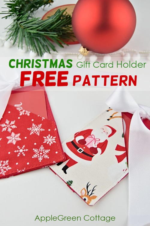 Christmas Gift Card Holder Free Pattern