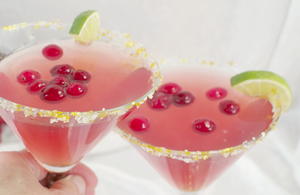 Cranberry Cosmopolitan Mocktail