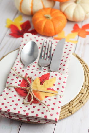 Thanksgiving Cutlery Holder
