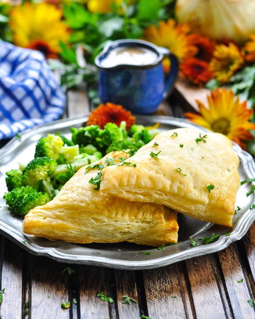 Turkey Pot Pie Pockets