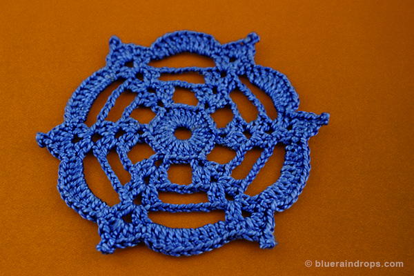 Crochet Lace Spoke Circle