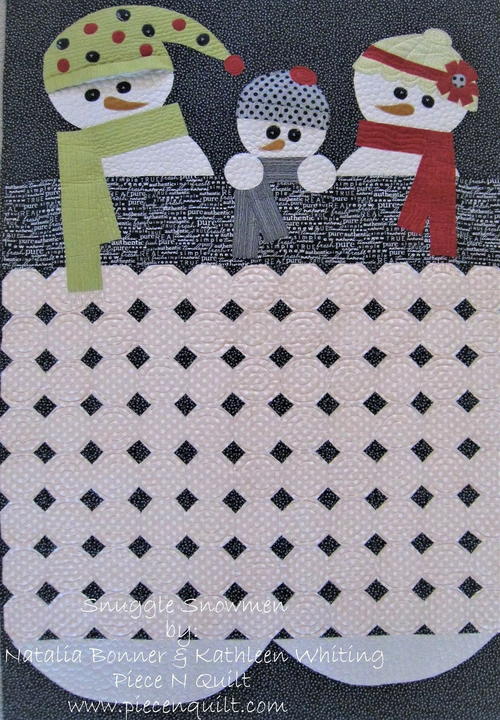 Snuggle Snowman Quilt