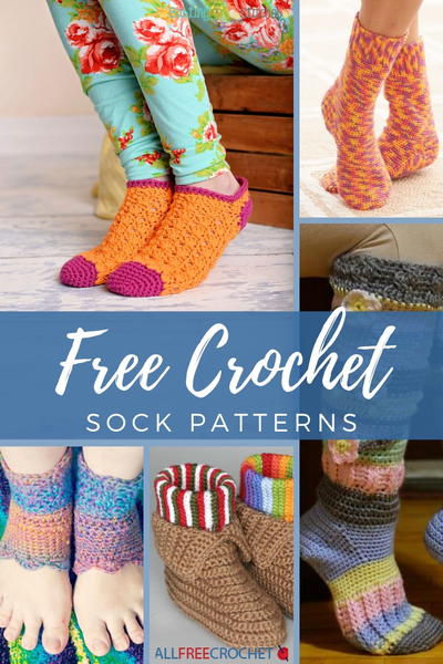 Crochet Chunky Socks Pattern - Amelia's Crochet