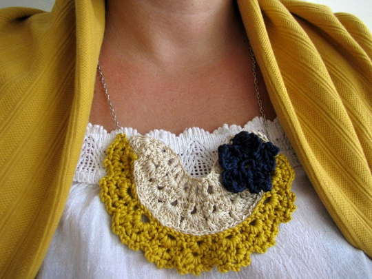 Vintage Bib Necklace