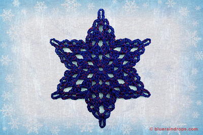 Crochet Snowflake Andros