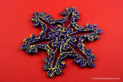Crochet Snowflake Samos