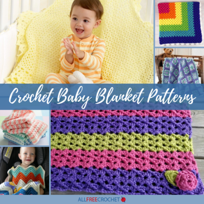 50+ Free Crochet Baby Blanket Patterns (Easy!)