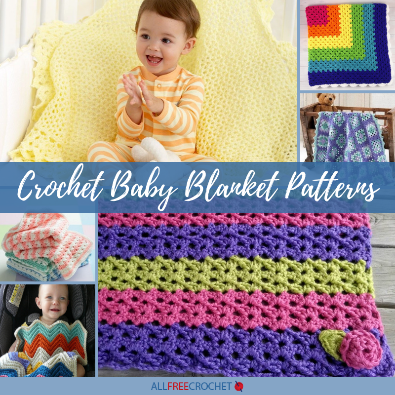 Cuddly Crochet Baby Blankets