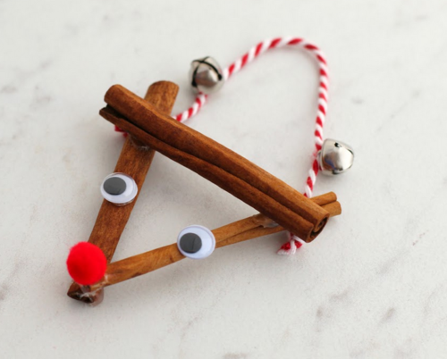 Rustic Reindeer Ornament Craft