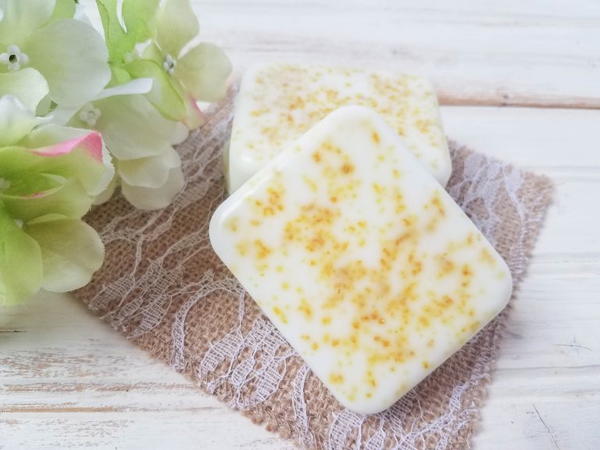 Homemade All Natural Lemon Soap