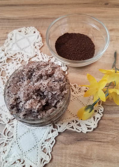 French Vanilla Coffee Sugar Scrub